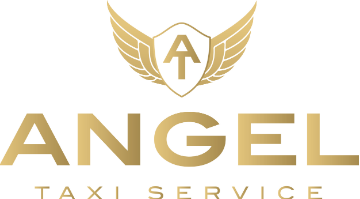 Angel taxi service Logo